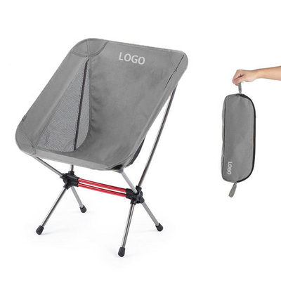 Серое милое на открытом воздухе патио металла стульев складчатости ткани для тяжелого человека